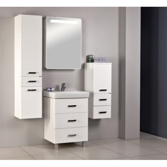 Тумба напольная с раковиной Акватон Америна 80М см 1A1691K1AM010, белый фото 6