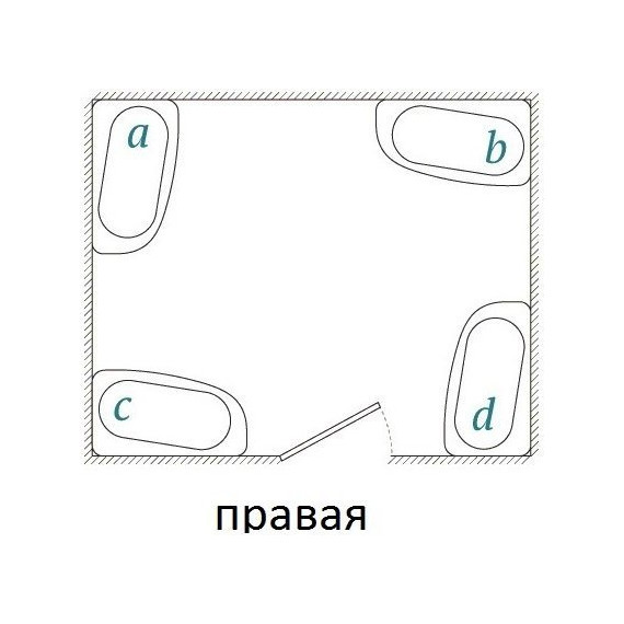 Гидробокс Loranto CS-007-2R 135х85 см, хром/тонированное фото 2