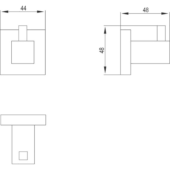 Крючок Timo Selene 10011/00 фото 2