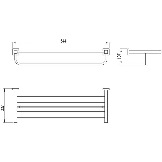 Полка для полотенец Timo Selene 10058/00 фото 3