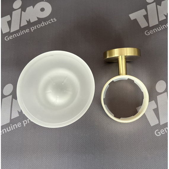 Мыльница Timo Saona 13021/17, цвет золото матовое фото 2