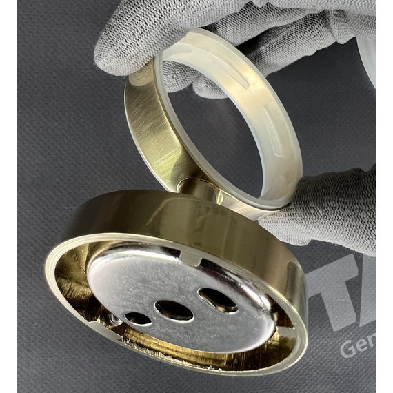 Мыльница Timo Saona 13021/17, цвет золото матовое фото 4