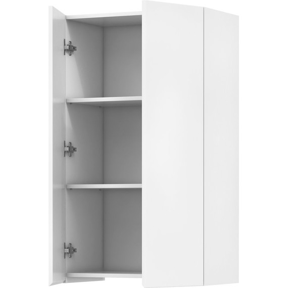 Шкаф подвесной Vigo Wing 64 см sh.WIN.64.2D белый (Уценка сколы на ящиках и дверце) фото 6