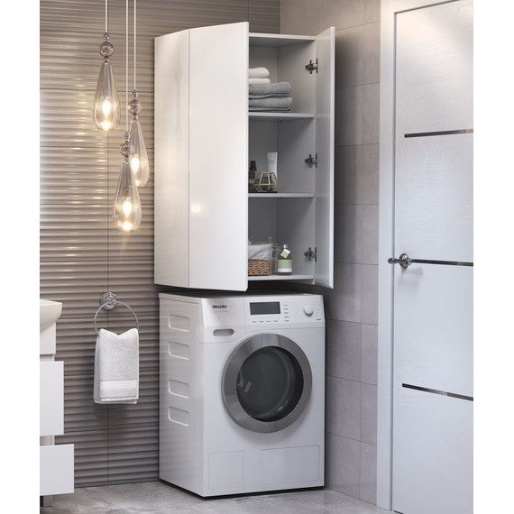 Шкаф подвесной Vigo Wing 64 см sh.WIN.64.2D белый (Уценка сколы на ящиках и дверце) фото 8