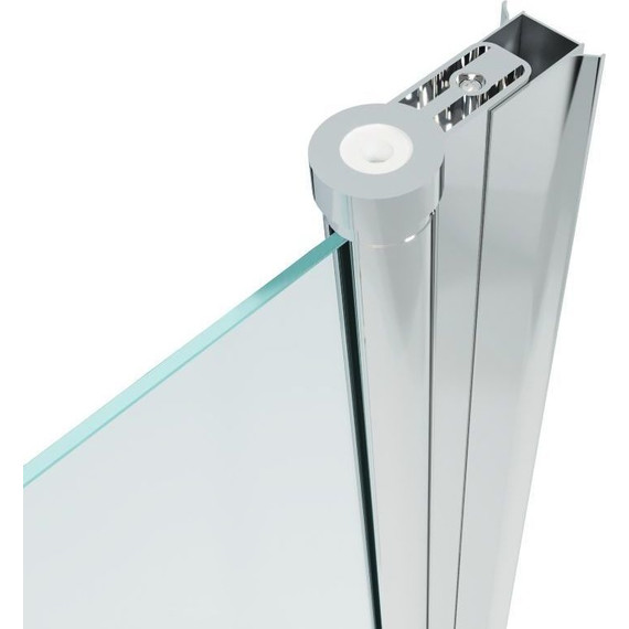 Душевое ограждение Triton Форта 90x90 см, хром/прозрачное фото 6