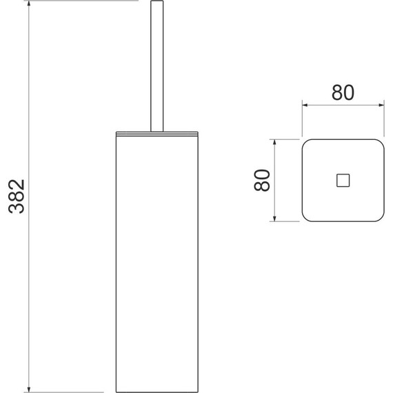 Ёршик для унитаза Timo Torne 43161/00 фото 2