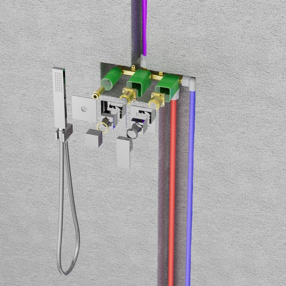 Душевая система для душа Timo Selene SX-2129/00SM - 3 Душевая система для душа Timo Selene SX-2129/00SM фото 3