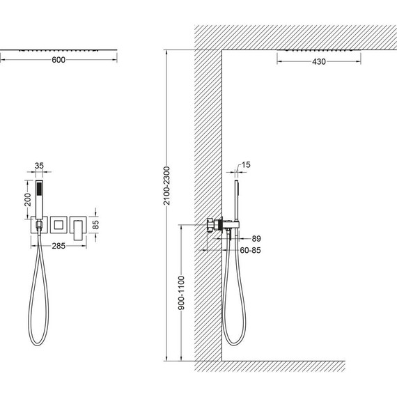 Душевая система для душа Timo Selene SX-2129/00SM - 5 Душевая система для душа Timo Selene SX-2129/00SM фото 5