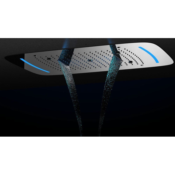 Душевая система для душа с термостатом Timo Saona SX-2319/17SM, золото матовое фото 6