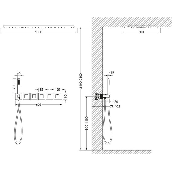 Душевая система для душа с термостатом Timo Petruma SX-5329/00SM фото 6