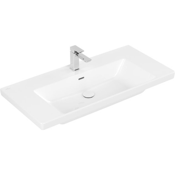 Раковина врезная на столешницу Villeroy&Boch Subway 3.0 100 см 4A70A501 фото 