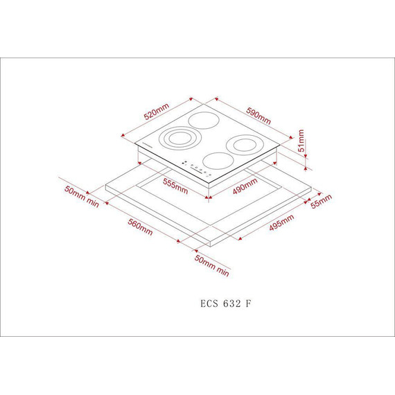 Электрическая варочная поверхность Kuppersberg ECS 632 F фото 7