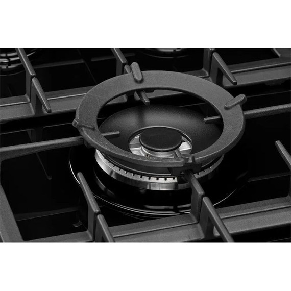 Газовая варочная поверхность Kuppersberg FG 95 B (чёрное стекло) фото 4