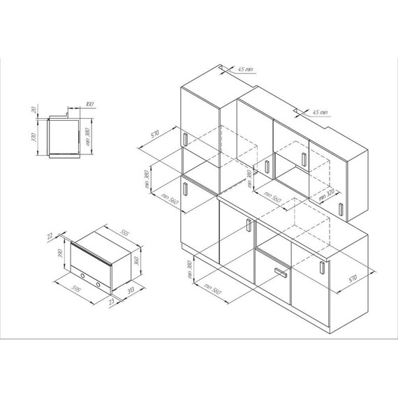 Встраиваемая микроволновая печь Kuppersberg RMW 393 B фото 6