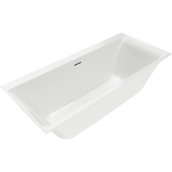 Ванна квариловая Villeroy&Boch Subway 3.0 180x80 см UBQ180SBW2DV-01 с ножками и сифоном фото 