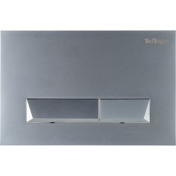 Инсталляция BelBagno BB002-80 с подвесным безободковым унитазом Cezares Cadro CZR-4823-CHR/CZR4823SC/BB002-80/BB011-MR-CHROME.M (кнопка смыва Marmi, хром матовый) фото 3