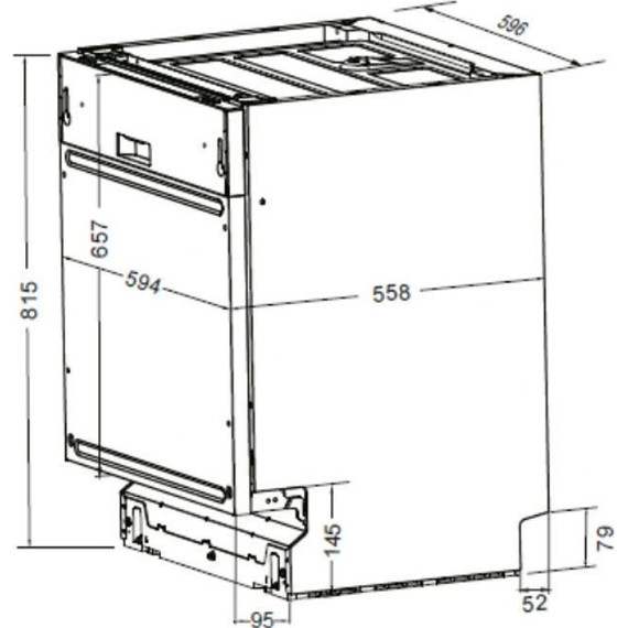 Встраиваемая посудомоечная машина Kuppersberg GS 6057 - 11 Встраиваемая посудомоечная машина Kuppersberg GS 6057 фото 11