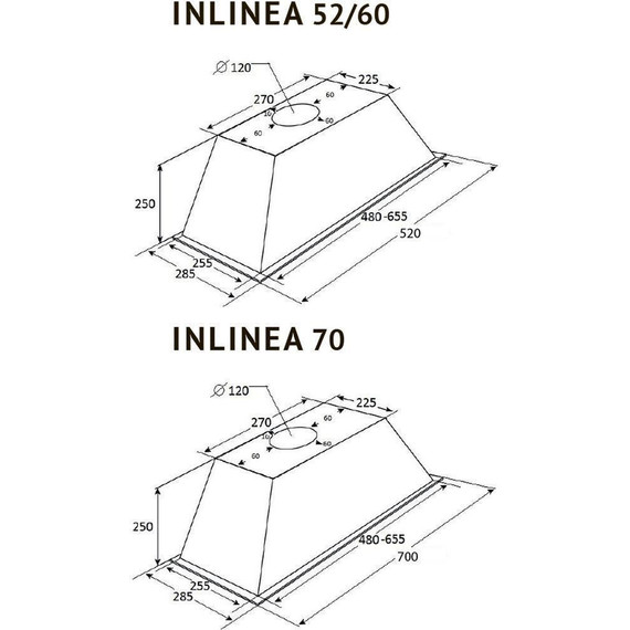 Вытяжка Kuppersberg Inlinea 70 BX фото 4