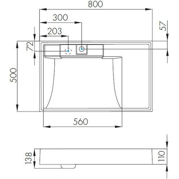 Тумба напольная с раковиной-столешницей Акватон Лондри 80 см 1A2671K2LHDR0, дуб рустикальный/белый - 12 Тумба напольная с раковиной-столешницей Акватон Лондри 80 см 1A2671K2LHDR0, дуб рустикальный/белый фото 12