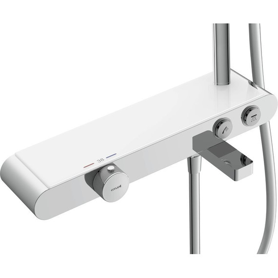 Душевая стойка с термостатом Cersanit Vivo 64529 - 6 Душевая стойка с термостатом Cersanit Vivo 64529 фото 6