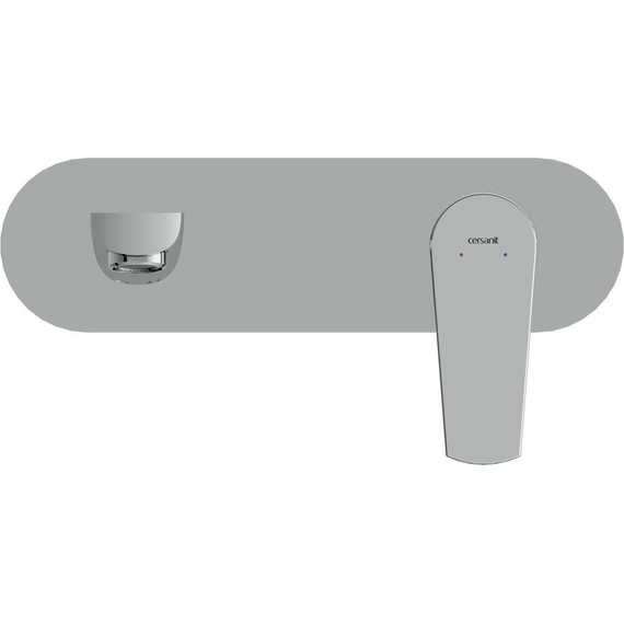 Смеситель для раковины настенный Cersanit Moduo 64096 фото 5