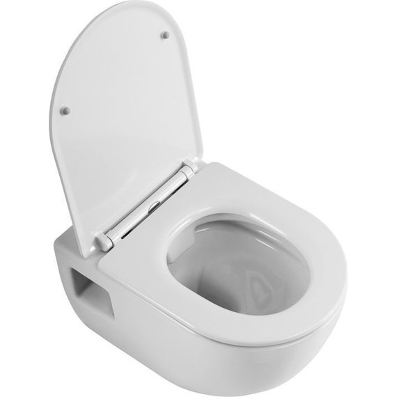 Инсталляция BelBagno с подвесным безободковым унитазом Cezares Eco CZR-526-TH-R/CZR-2040-SC/BB097/R.CR фото 5