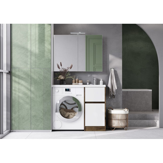 Зеркало-шкаф Акватон Лондри 100 см 1A267302LH010 - 5 Зеркало-шкаф Акватон Лондри 100 см 1A267302LH010 фото 5