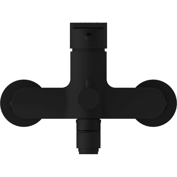 Смеситель для ванны Cersanit Brasko Black 64092, черный, Цвет производителя: чёрный фото 5