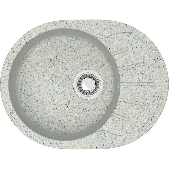 Кухонная мойка Azario Light CS00079923, светло-серый, Цвет производителя: светло-серый фото 