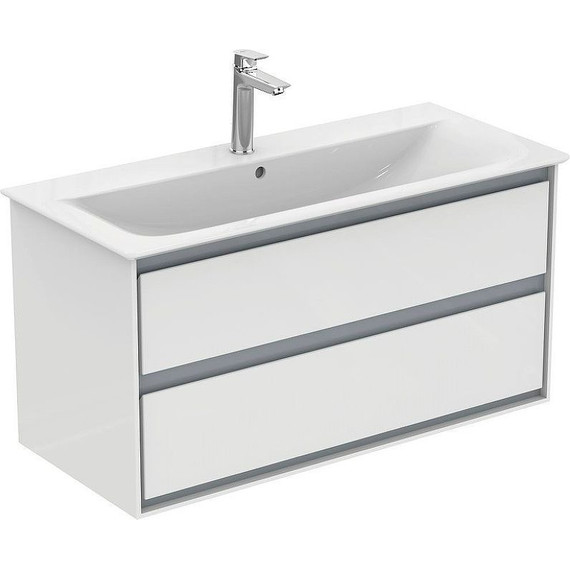 Тумба подвесная с раковиной Ideal Standard Connect Air 105 см E0821B2+E027401 фото 