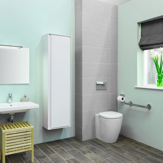 Пенал подвесной Ideal Standard Connect Air 40 см E0832B2 - 4 Пенал подвесной Ideal Standard Connect Air 40 см E0832B2 фото 4