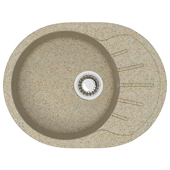 Кухонная мойка Azario Light CS00079922, песочный, Цвет производителя: песочный фото 