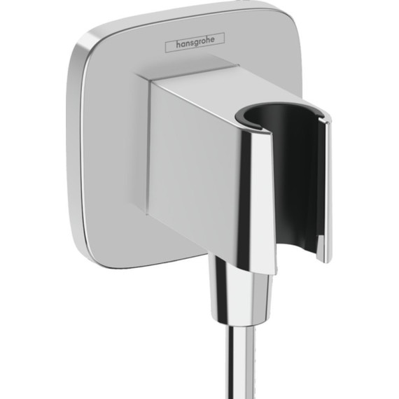 Шланговое подсоединение с держателем Hansgrohe FixFit Porter Q 26887000 фото 