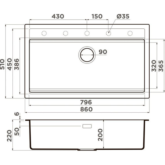 Кухонная мойка Omoikiri Kitagawa 86-LB WG 4993249, wind green, Цвет производителя: wind green - 3 Кухонная мойка Omoikiri Kitagawa 86-LB WG 4993249, wind green, Цвет производителя: wind green фото 3