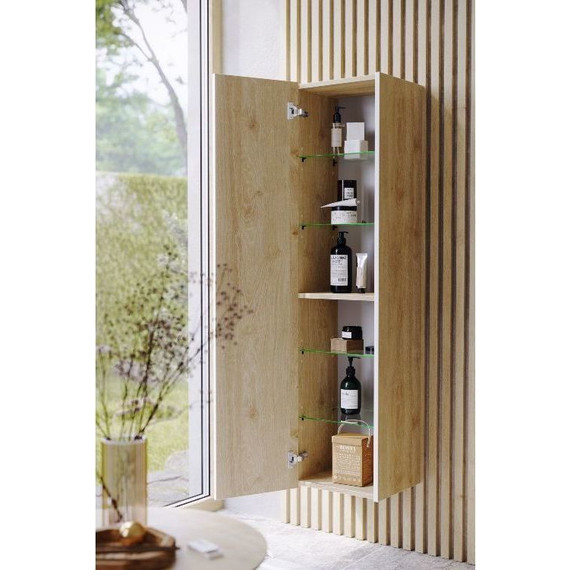 Пенал подвесной Aqwella Urban 35 см URB0535DD, дуб давос - 9 Пенал подвесной Aqwella Urban 35 см URB0535DD, дуб давос фото 9