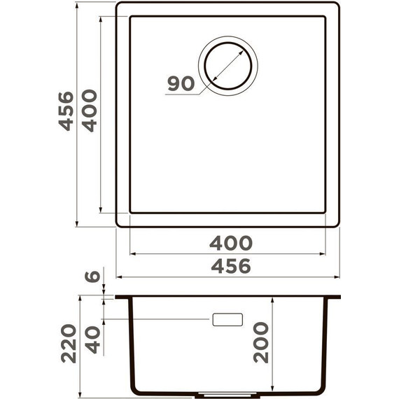 Кухонная мойка Omoikiri Yamakawa 45T-U/I PL 4993312, платина, Цвет производителя: платина - 2 Кухонная мойка Omoikiri Yamakawa 45T-U/I PL 4993312, платина, Цвет производителя: платина фото 2