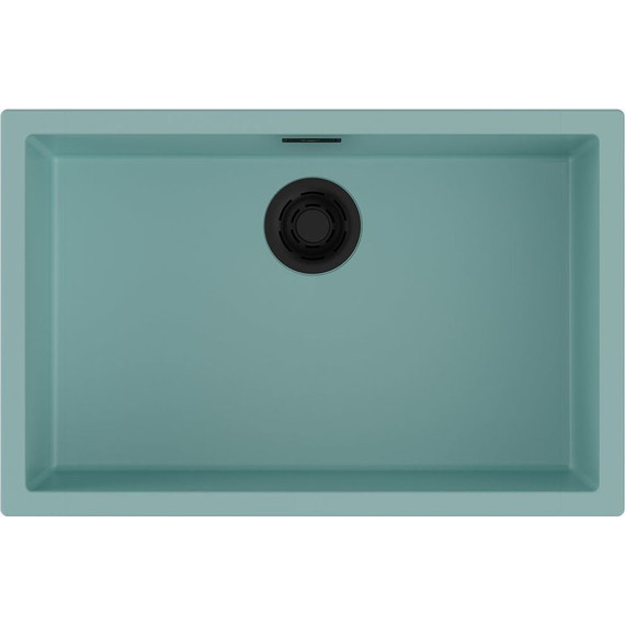 Кухонная мойка Omoikiri Yamakawa 75-U/I AZ 4993176, azur blue матовый, Цвет производителя: azur blue матовый фото 