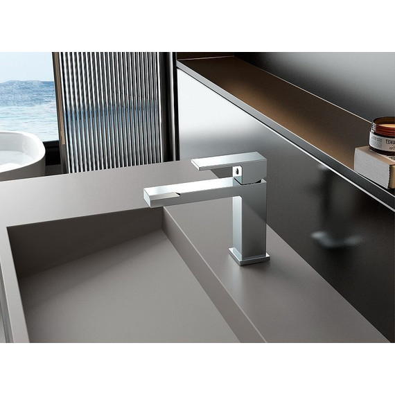 Смеситель для раковины Belz B10613, Цвет производителя: хром фото 3