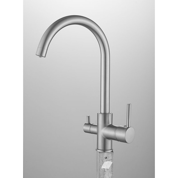 Смеситель для кухни Belz B76801-3, Цвет производителя: графит фото 2