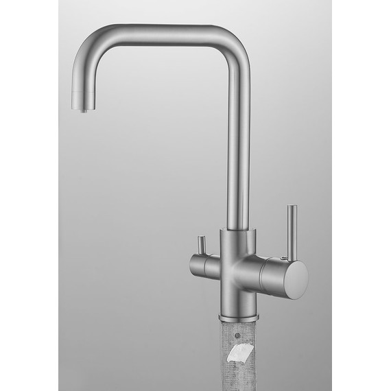 Смеситель для кухни Belz B76802-3, графит, Цвет производителя: оружейная сталь - 3 Смеситель для кухни Belz B76802-3, графит, Цвет производителя: оружейная сталь фото 3