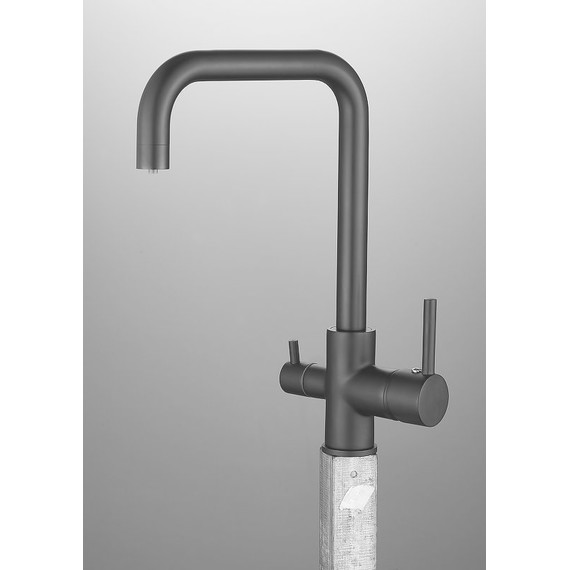 Смеситель для кухни Belz B76802-7, чёрный, Цвет производителя: чёрный фото 3