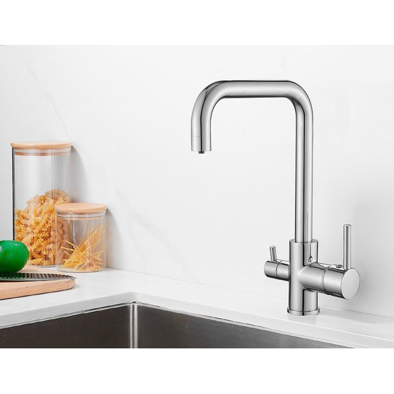 Смеситель для кухни Belz B76802, Цвет производителя: хром фото 2