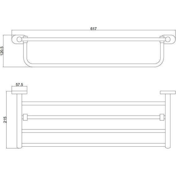 Полка для полотенец Belz B90024 фото 2
