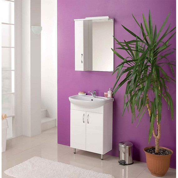 Зеркало шкаф Акватон Онда 60 см 1A009802ON01L - 4 Зеркало шкаф Акватон Онда 60 см 1A009802ON01L фото 4