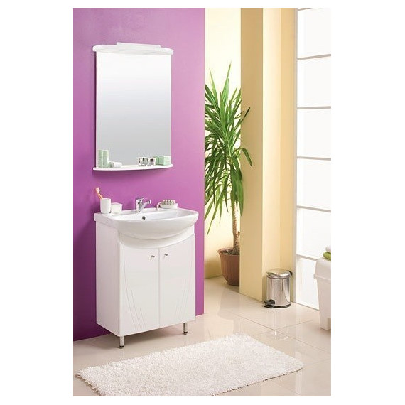 Тумба напольная с раковиной Акватон Минима 65Н см 1A1042K1MN010, белый - 6 Тумба напольная с раковиной Акватон Минима 65Н см 1A1042K1MN010, белый фото 6