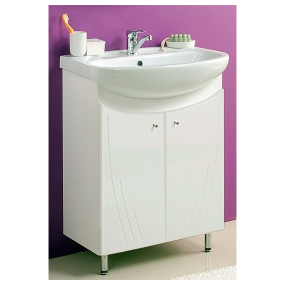 Тумба напольная с раковиной Акватон Минима 65Н см 1A1042K1MN010, белый - 7 Тумба напольная с раковиной Акватон Минима 65Н см 1A1042K1MN010, белый фото 7