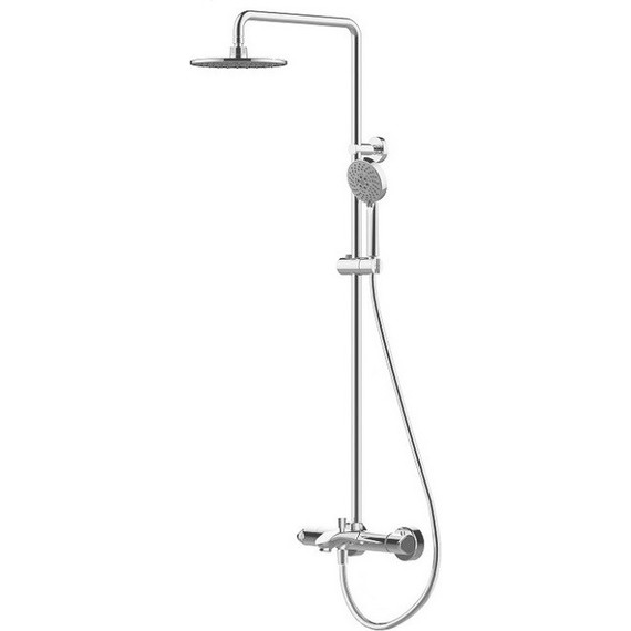 Душевая стойка с термостатом BRAVAT WATERFALL SS F639114C-A5-RUS - 3 Душевая стойка с термостатом BRAVAT WATERFALL SS F639114C-A5-RUS фото 3