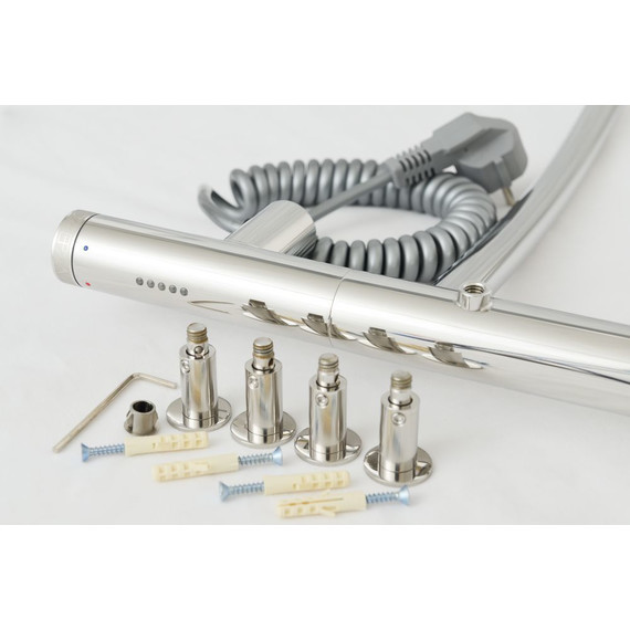 Полотенцесушитель электрический Сунержа Галант 3.0 П9 1200x400 мм 00-5800-1240 L фото 5