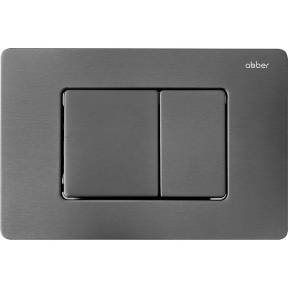 Кнопка смыва Abber AC0120NG, никель фото 