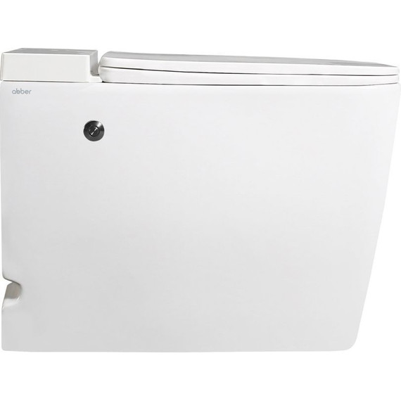 Унитаз приставной безободковый импульсный Abber Rechteck AC1212P с крышкой микролифт (выпуск вертикальный) - 3 Унитаз приставной безободковый импульсный Abber Rechteck AC1212P с крышкой микролифт (выпуск вертикальный) фото 3